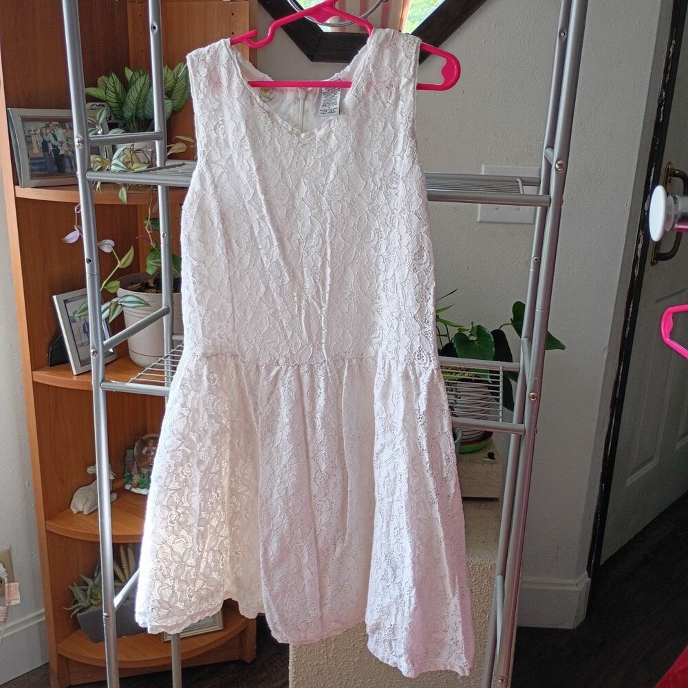 White Dress Girls Size 10 The Angel Guess